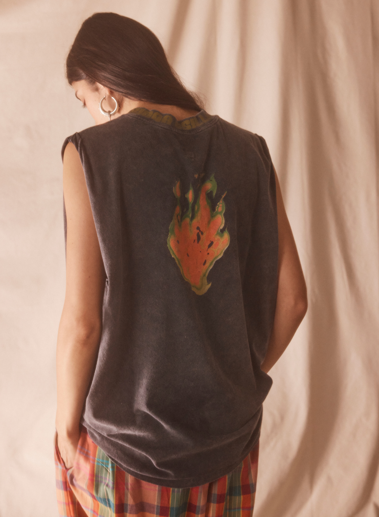 Flaming Band Tank
