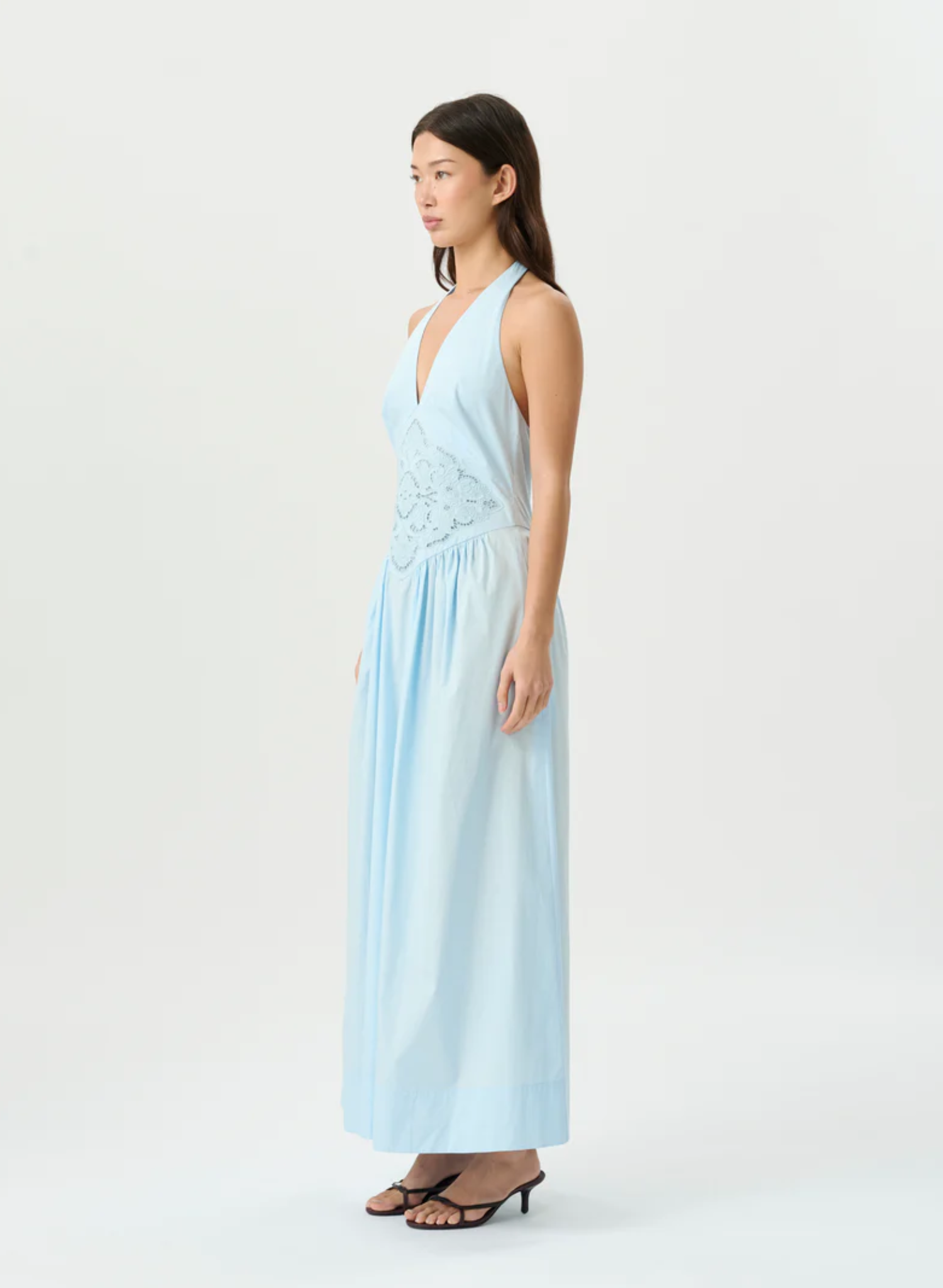 Maddie Dress Powder Blue