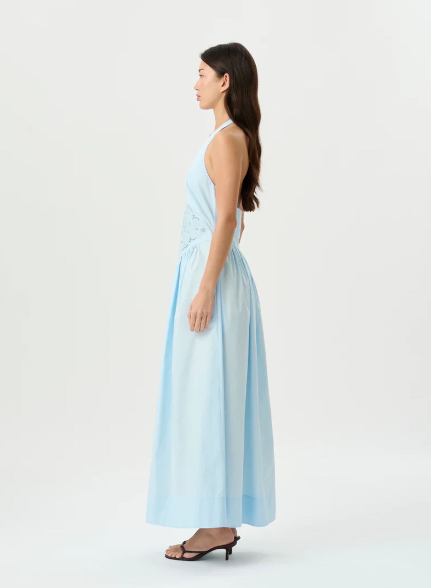 Maddie Dress Powder Blue