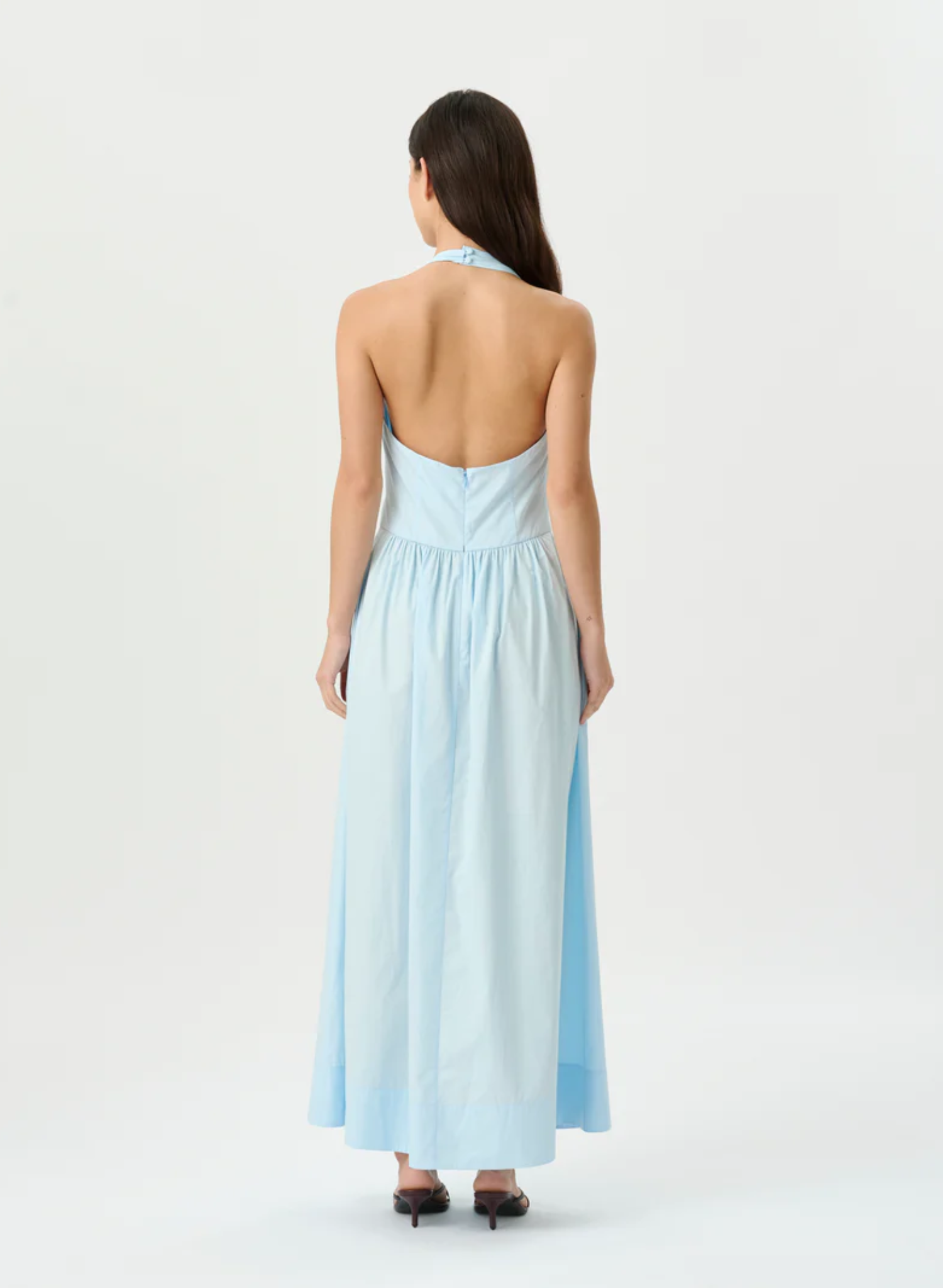 Maddie Dress Powder Blue