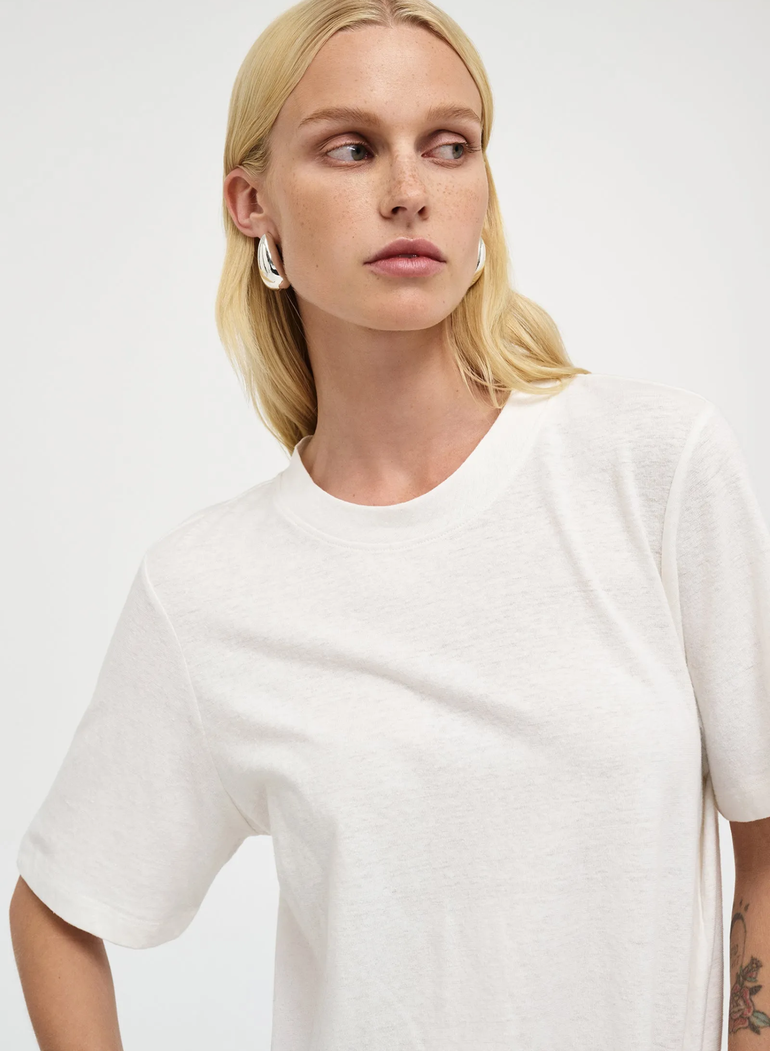 Juno Layer Tee - Off White