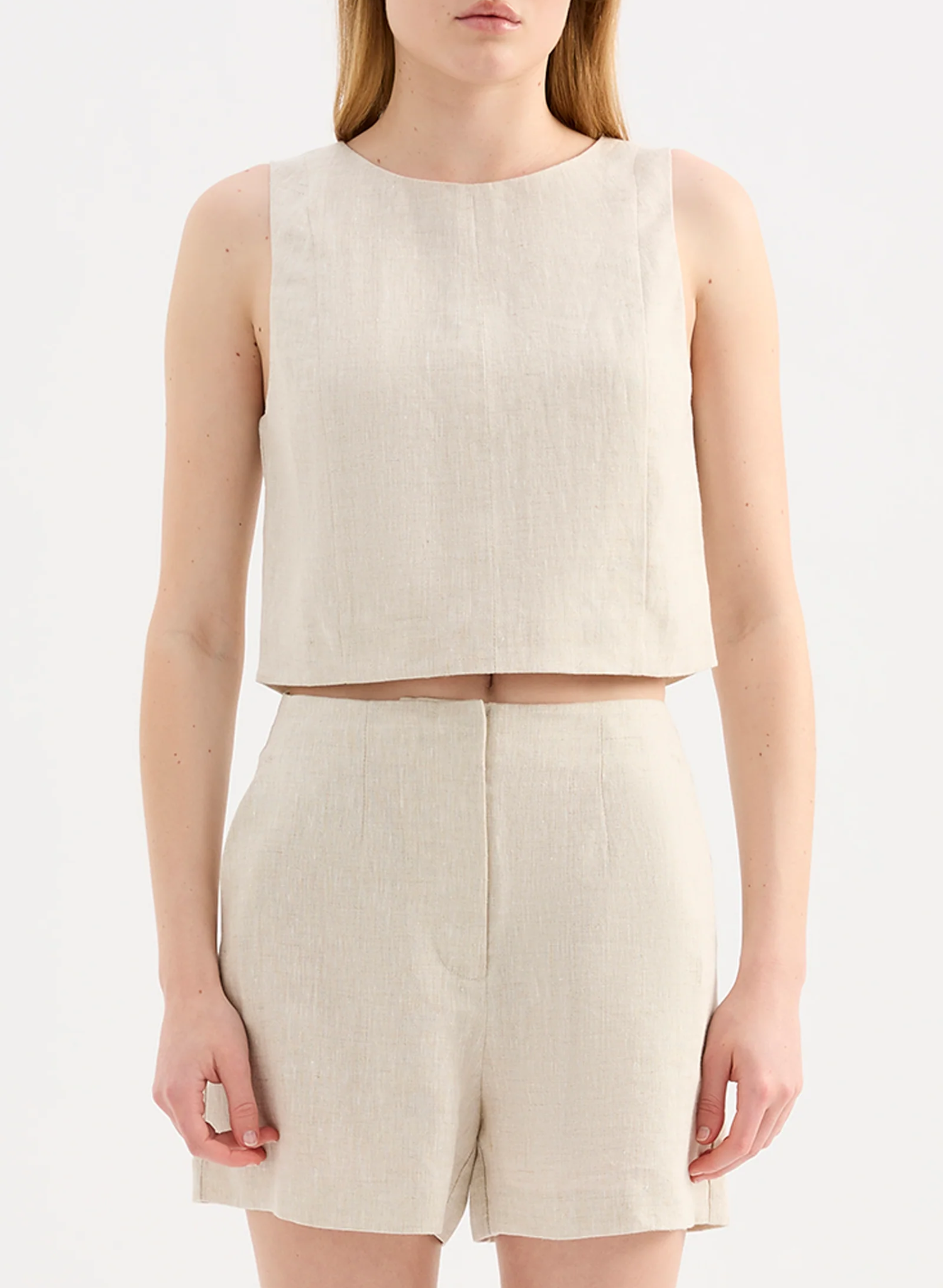Marli Linen Top