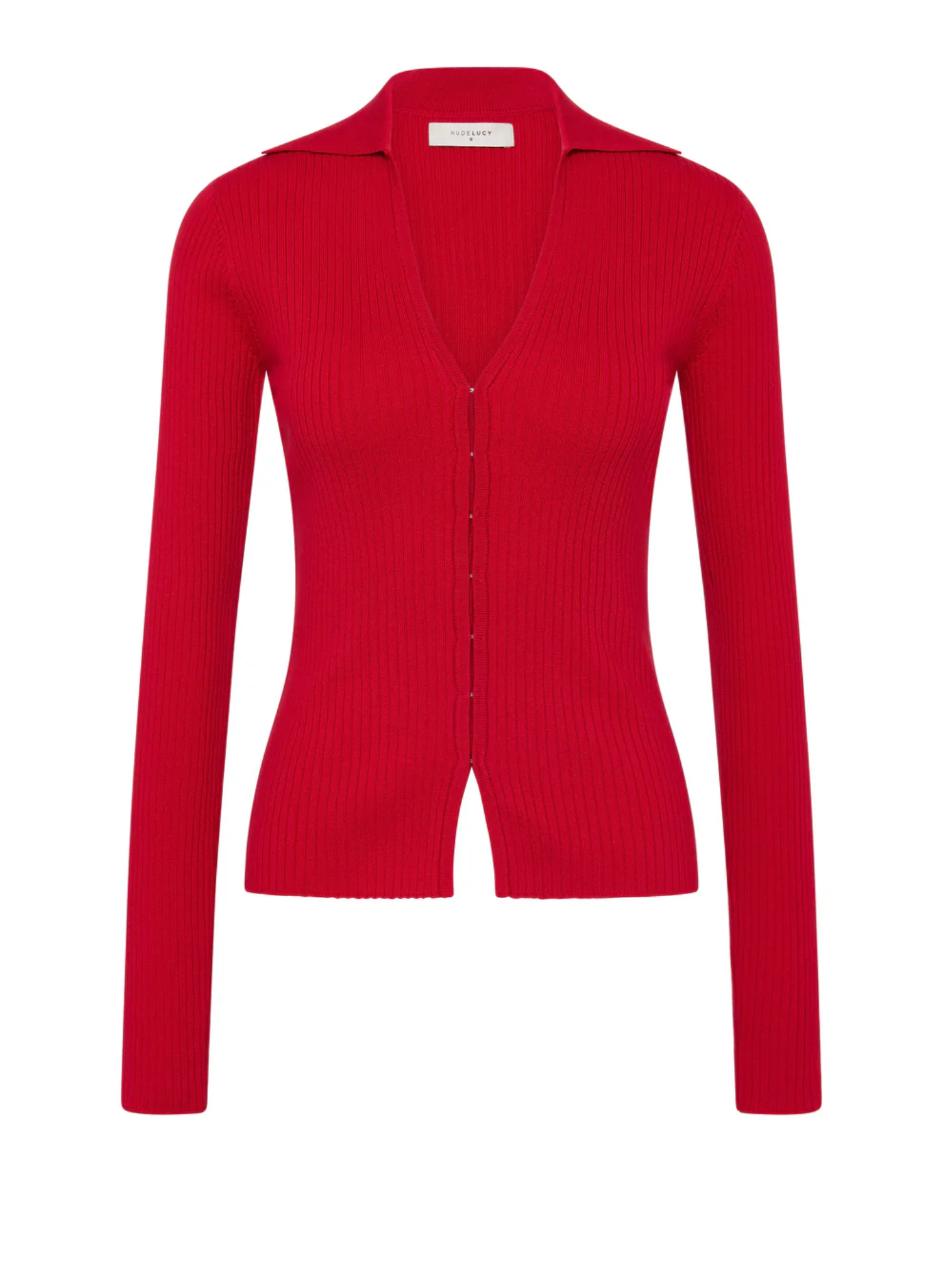 Odette Knit Top - Vermillion