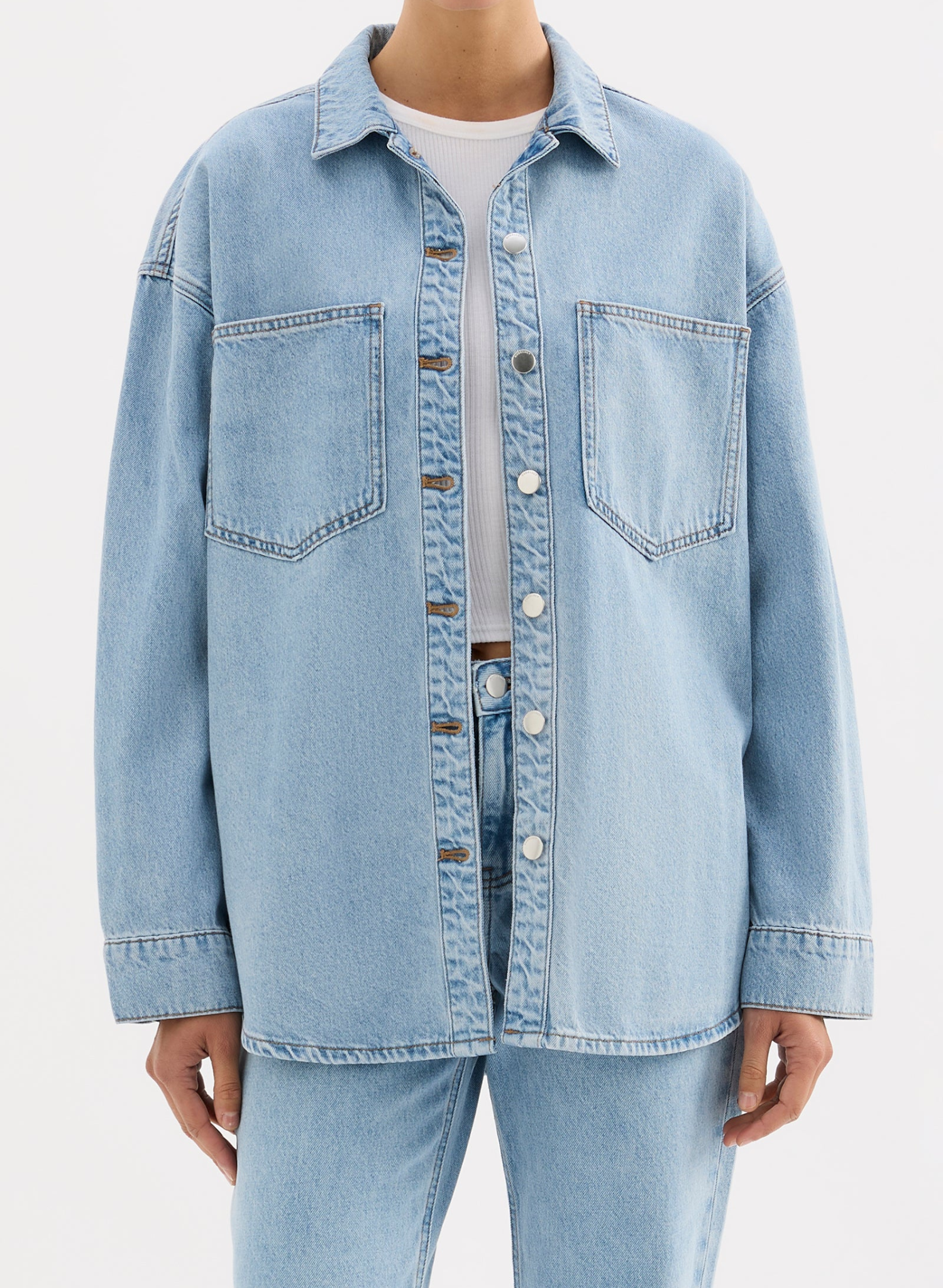 Organic Denim Overshirt