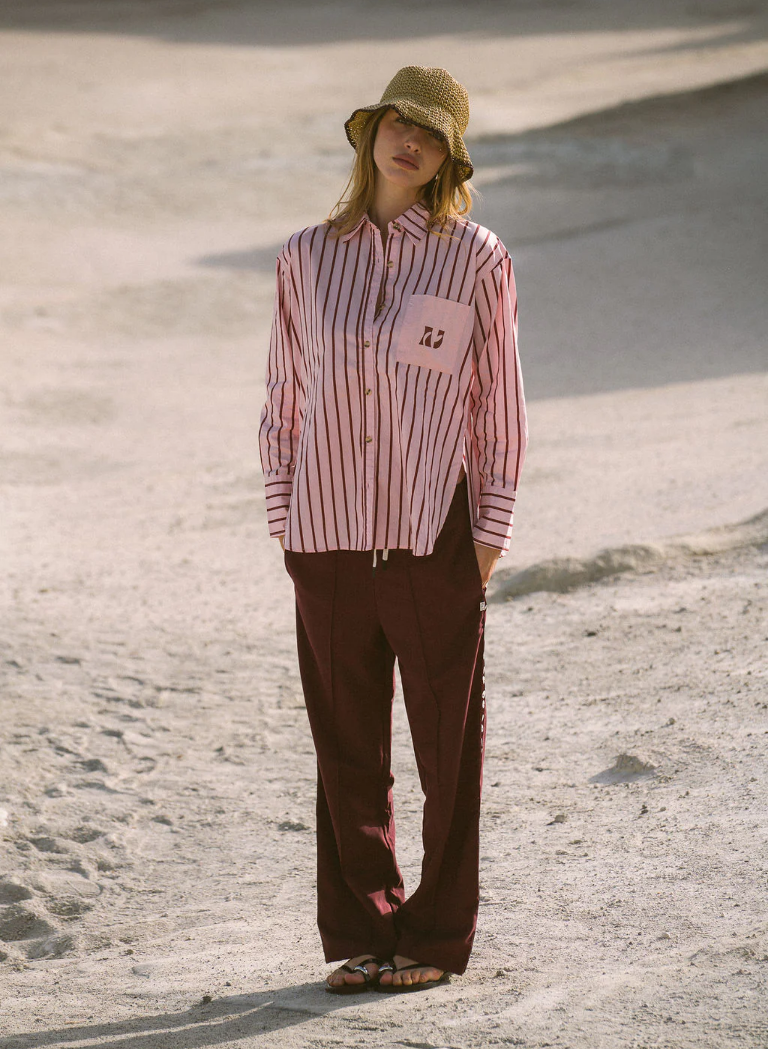 AJ Crest Palermo Shirt Ballet Pink