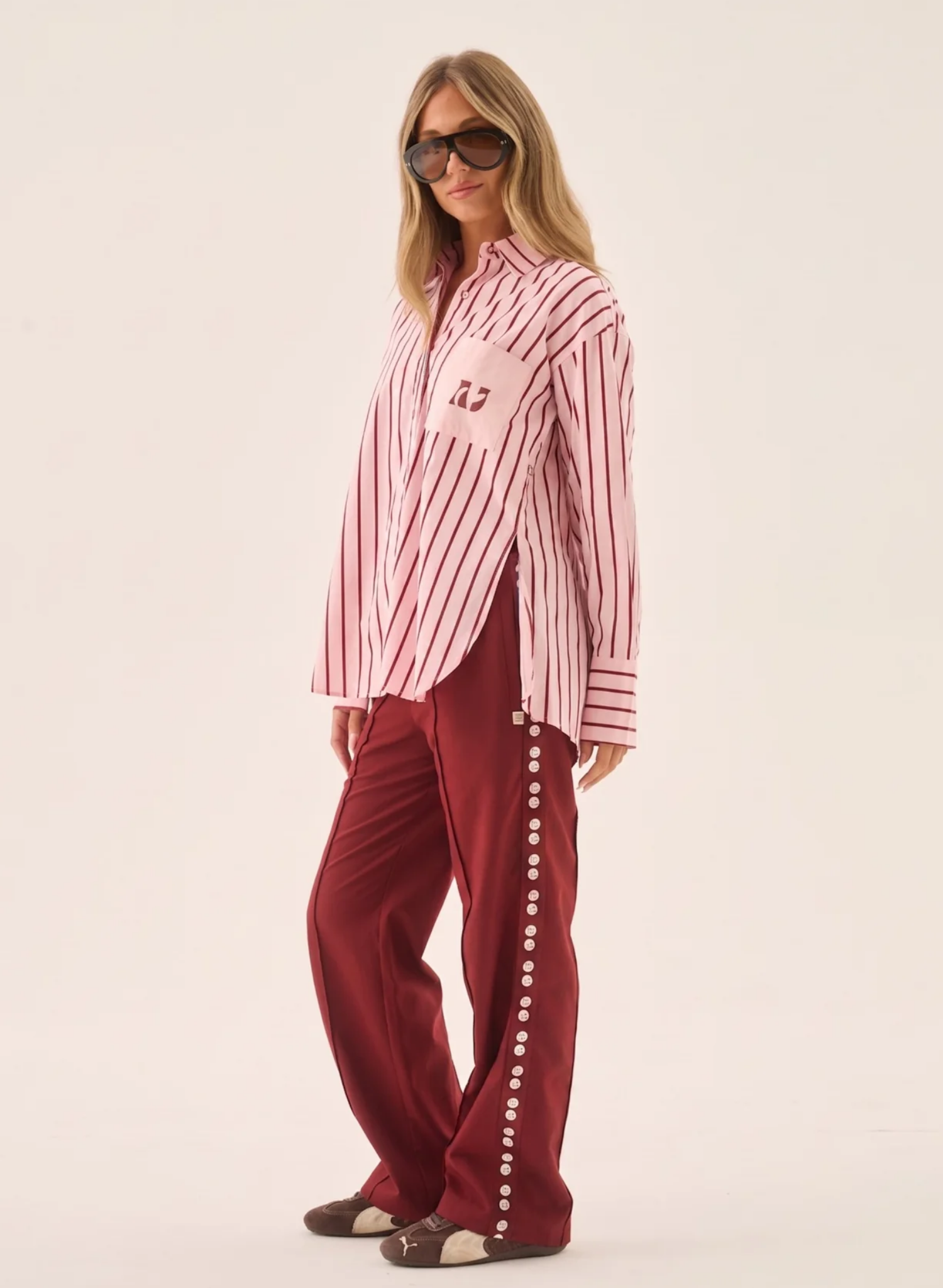 AJ Crest Palermo Shirt Ballet Pink