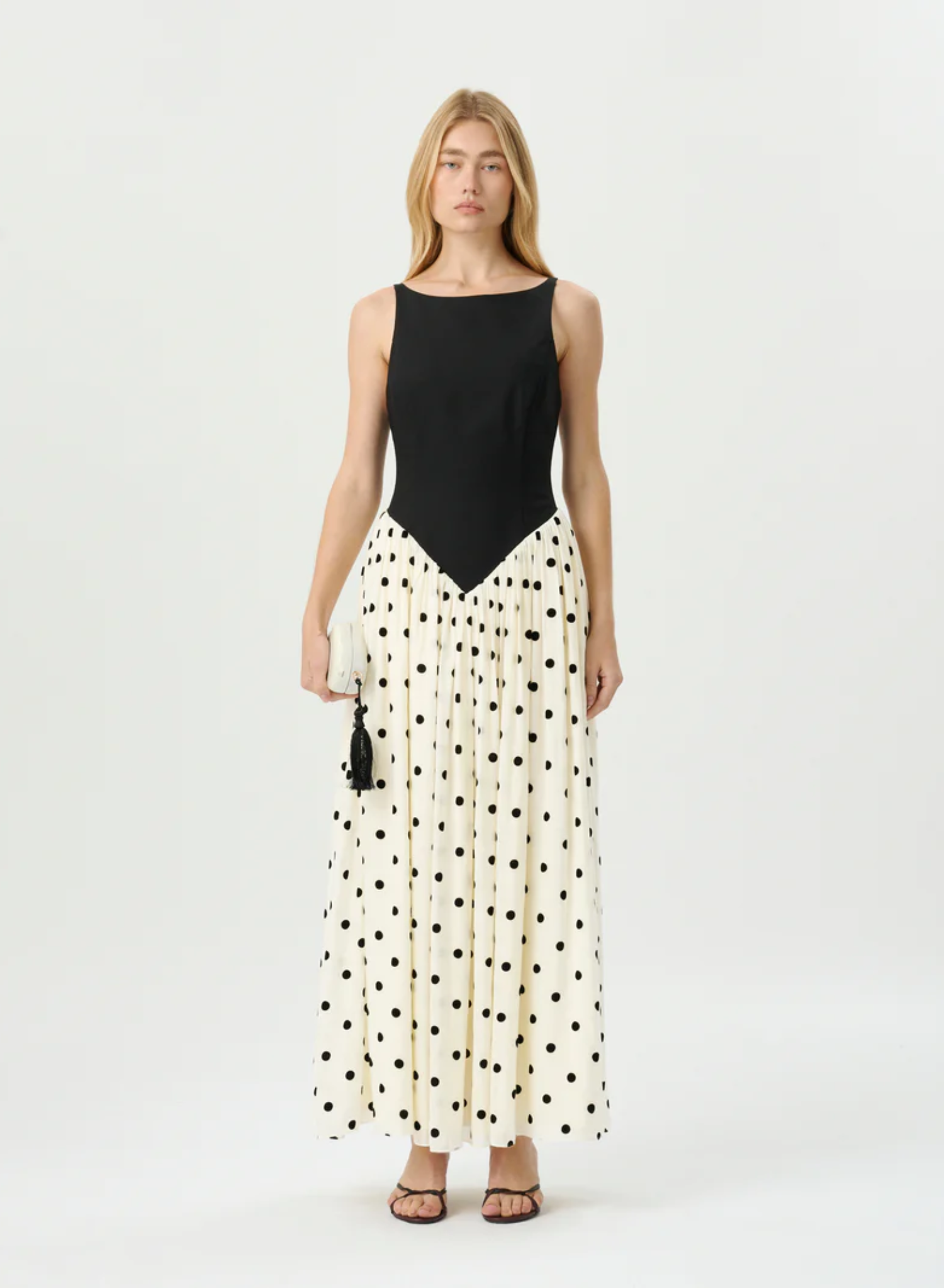 Pamela Dress Heirloom Dot