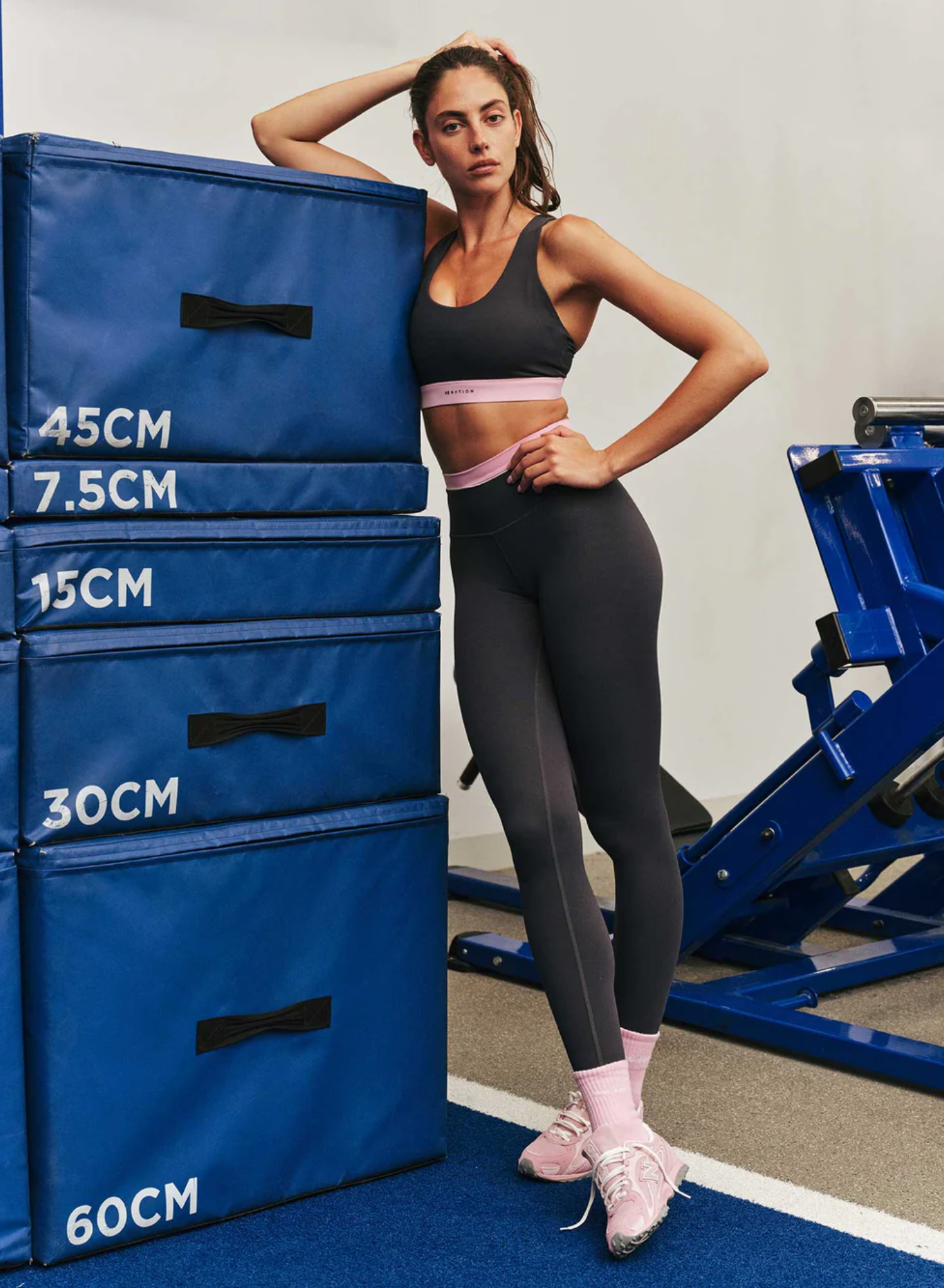 Reflect Full Length Legging in Marine Blue