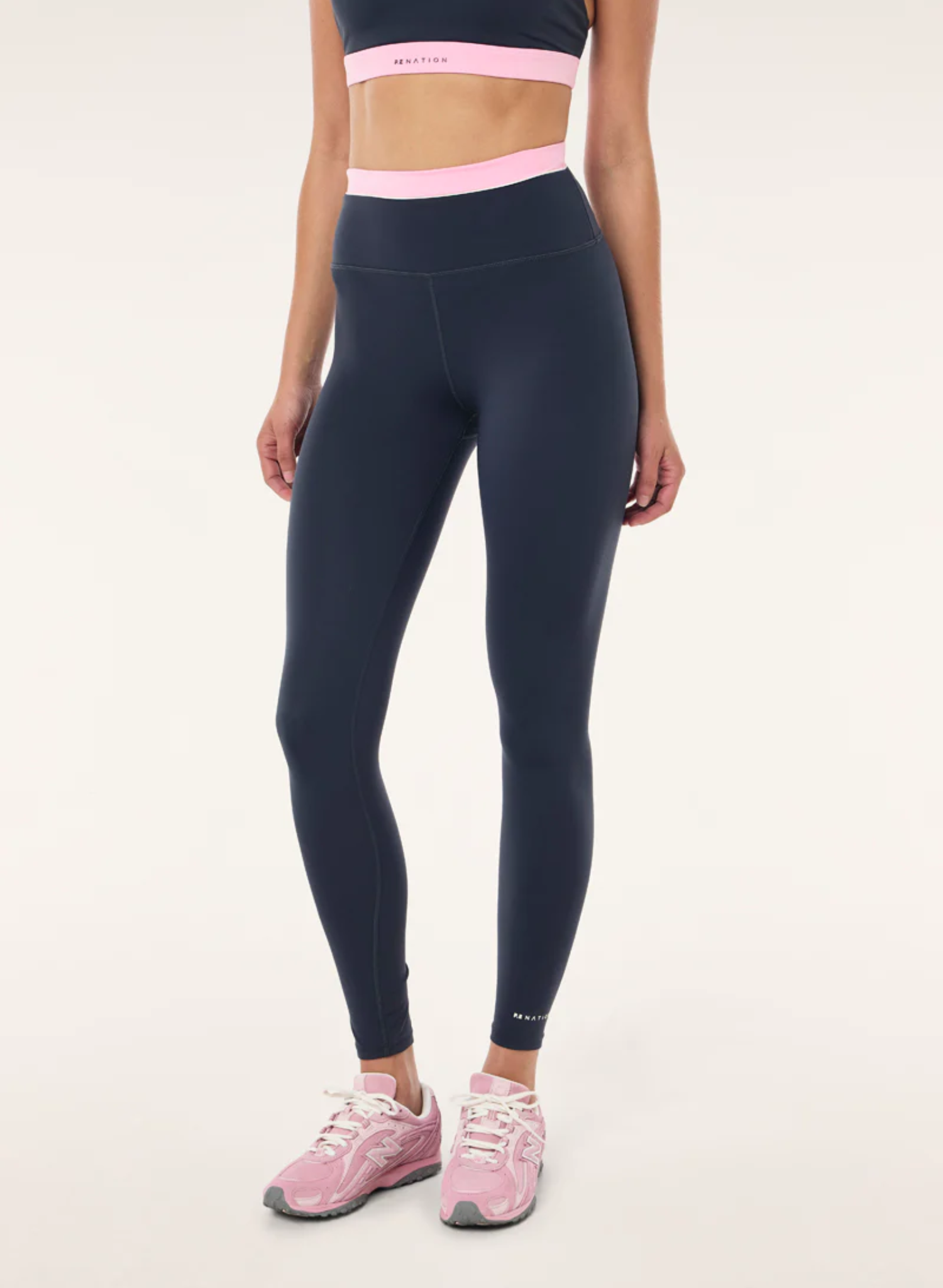 Reflect Full Length Legging in Marine Blue