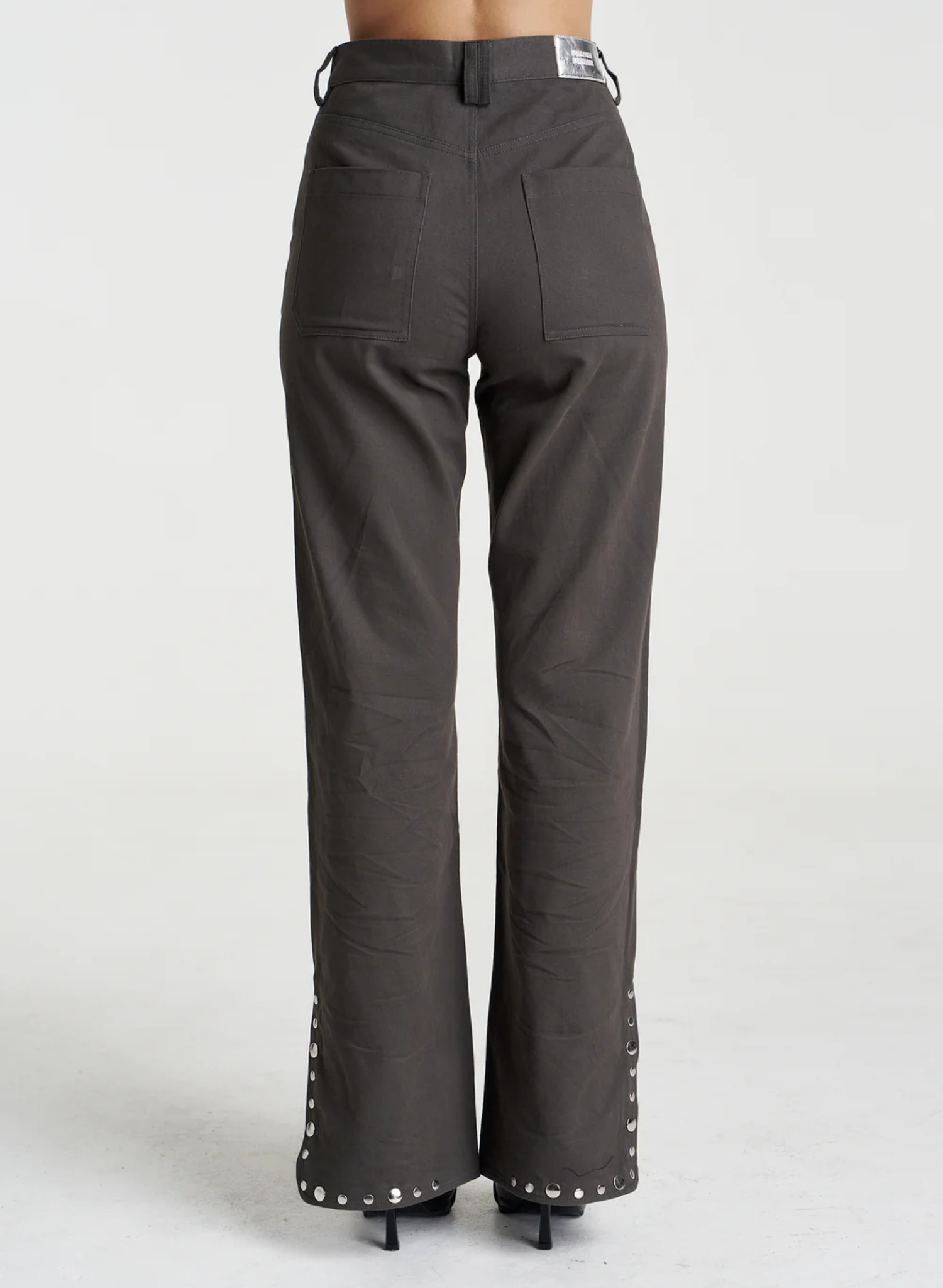 Studded Easy Jean - Shadow