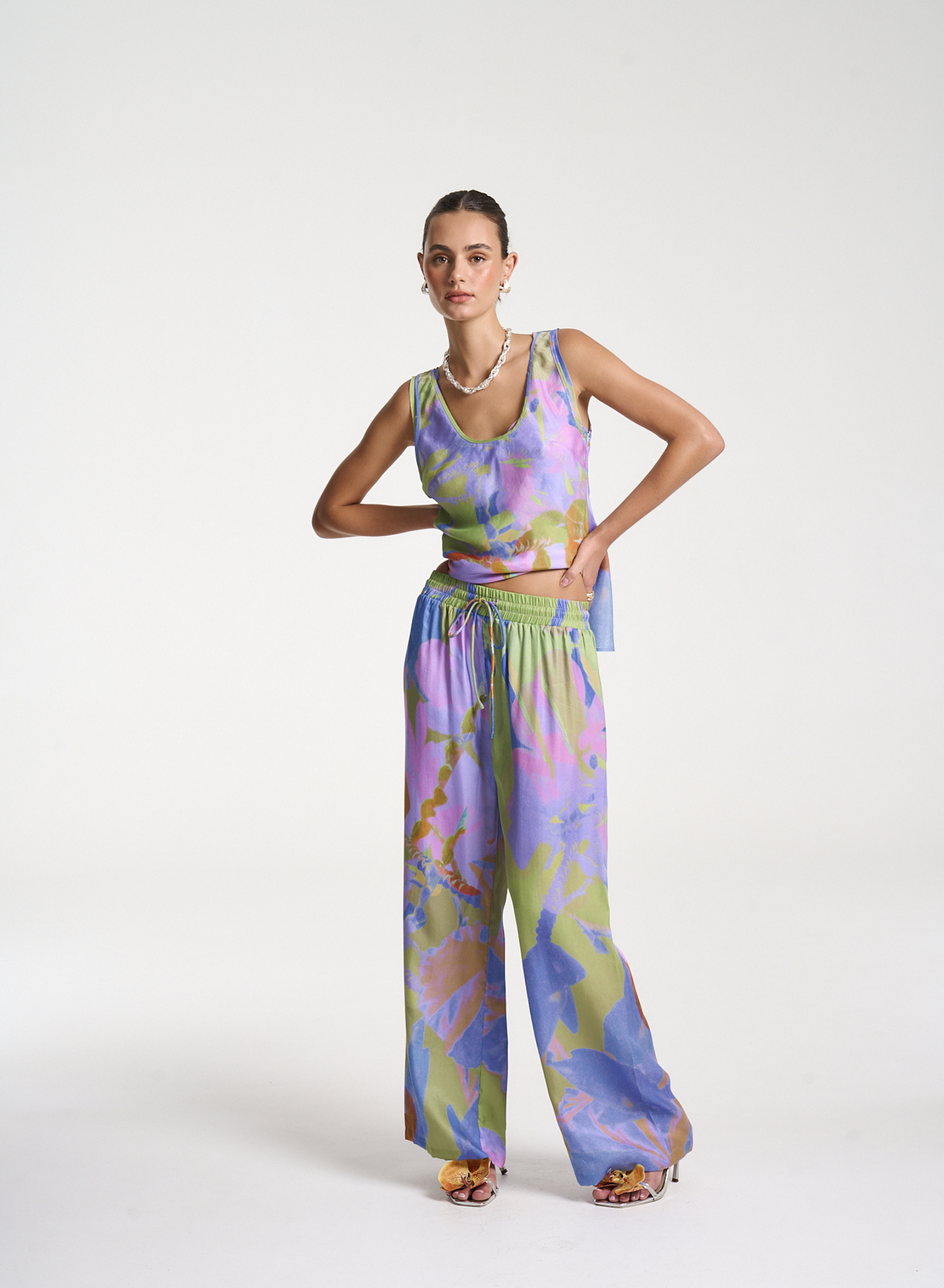 Wide Leg Pant - Bananas