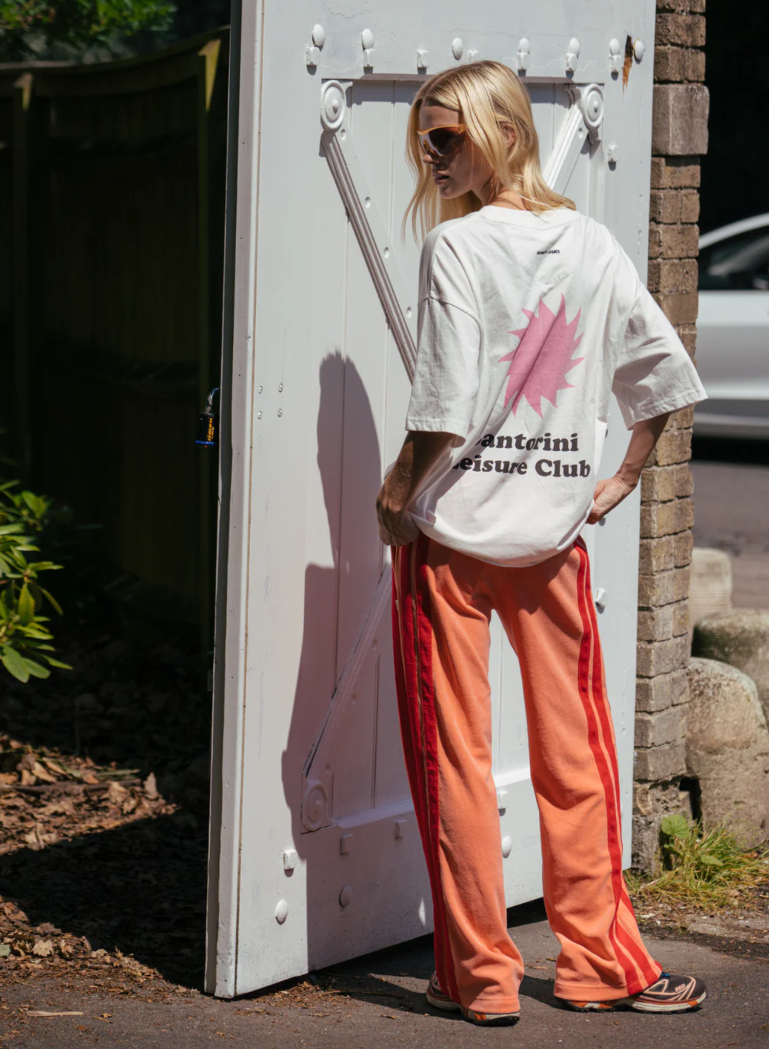 Santorini Oversized Tee Warm White
