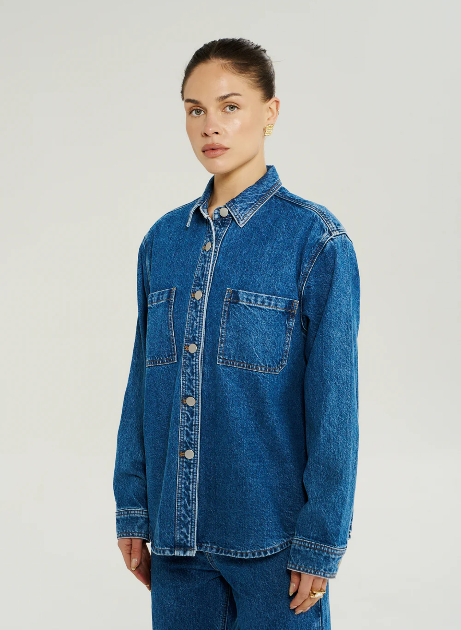 Shacket - Bleu Denim