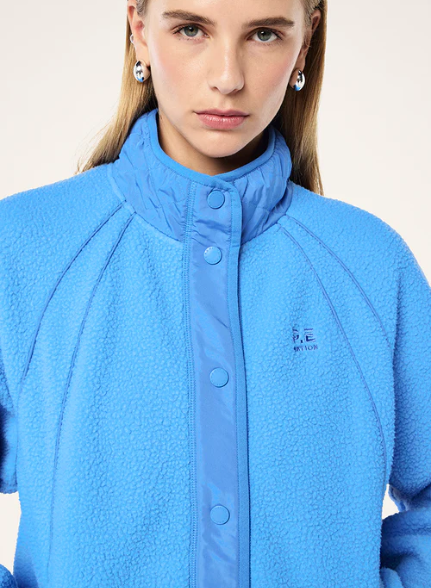 Venture Sherpa Jacket in Marina Blue