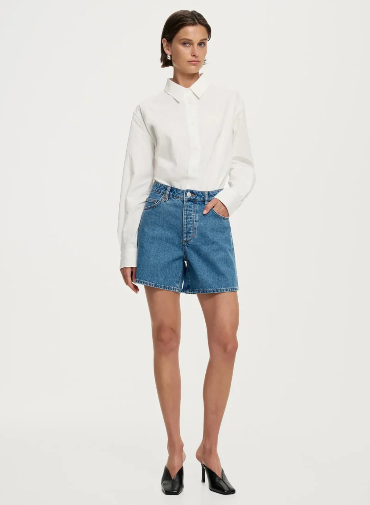 Eva Denim Shorts - Florence
