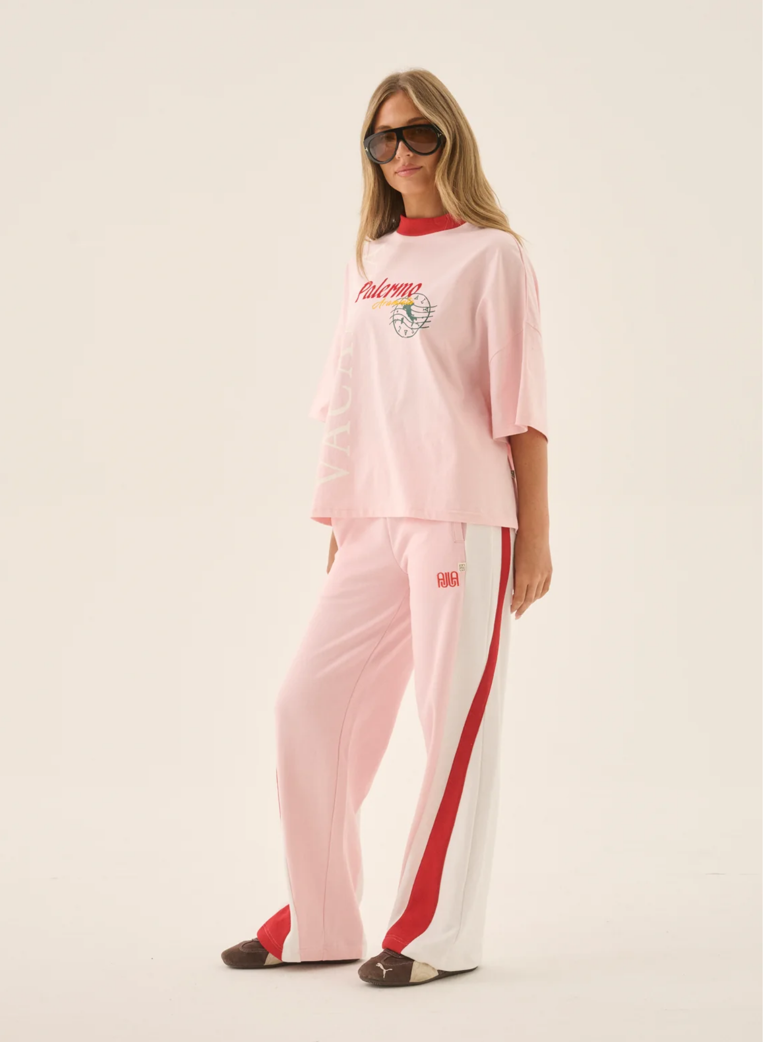 Vacanza Short Sleeve Tee Ballet Pink