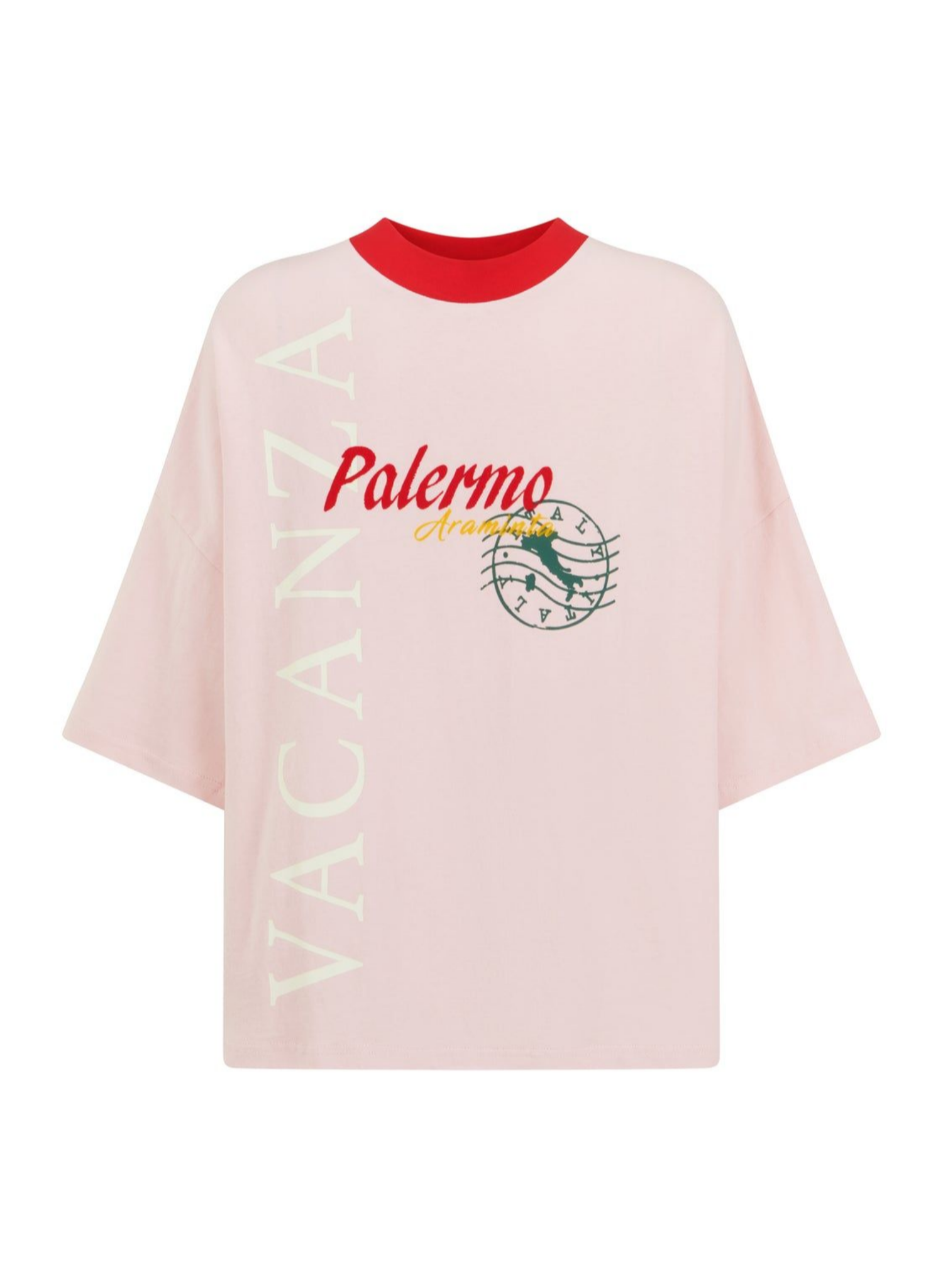Vacanza Short Sleeve Tee Ballet Pink