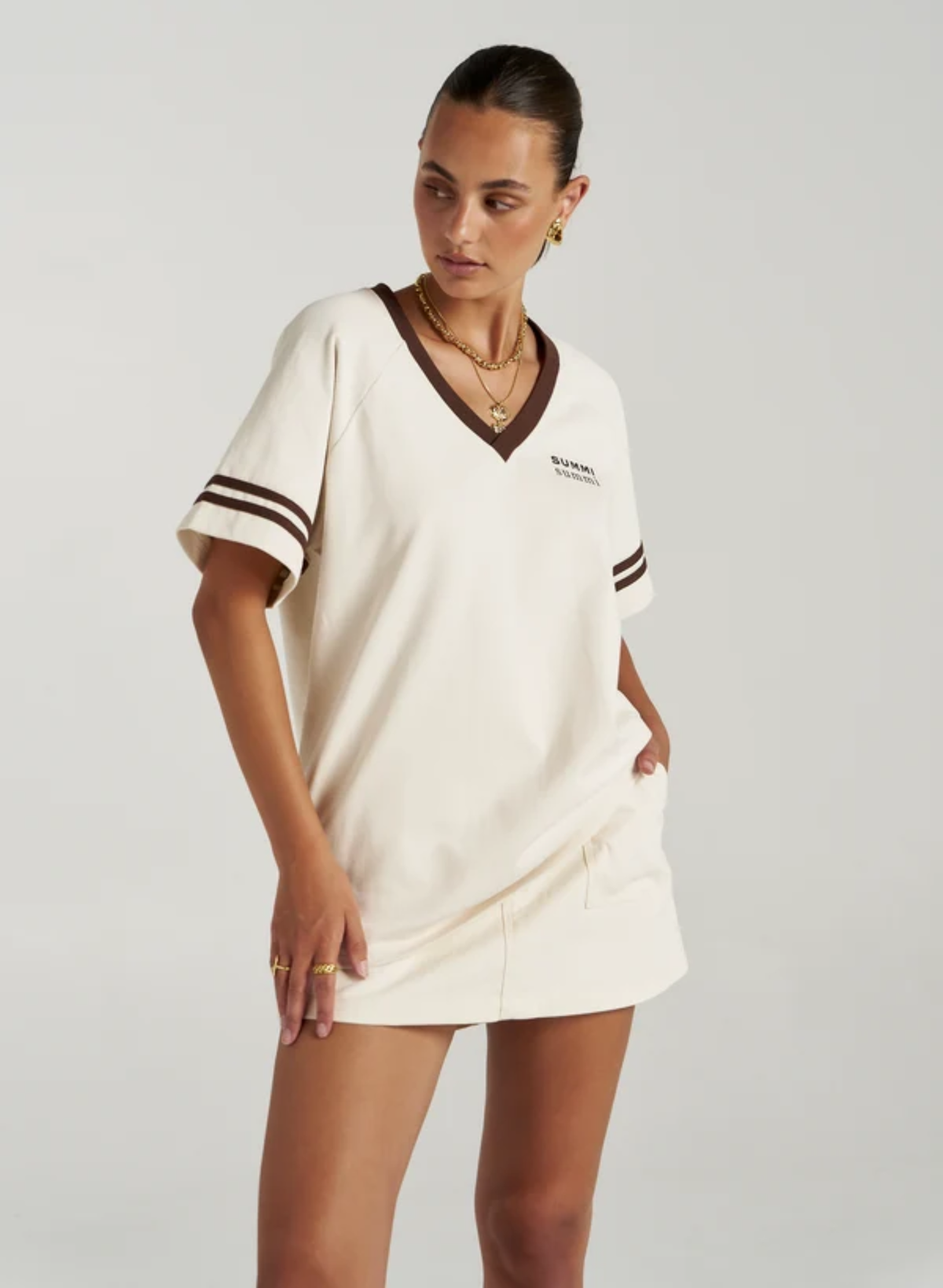 Carpenter Skirt - Ecru