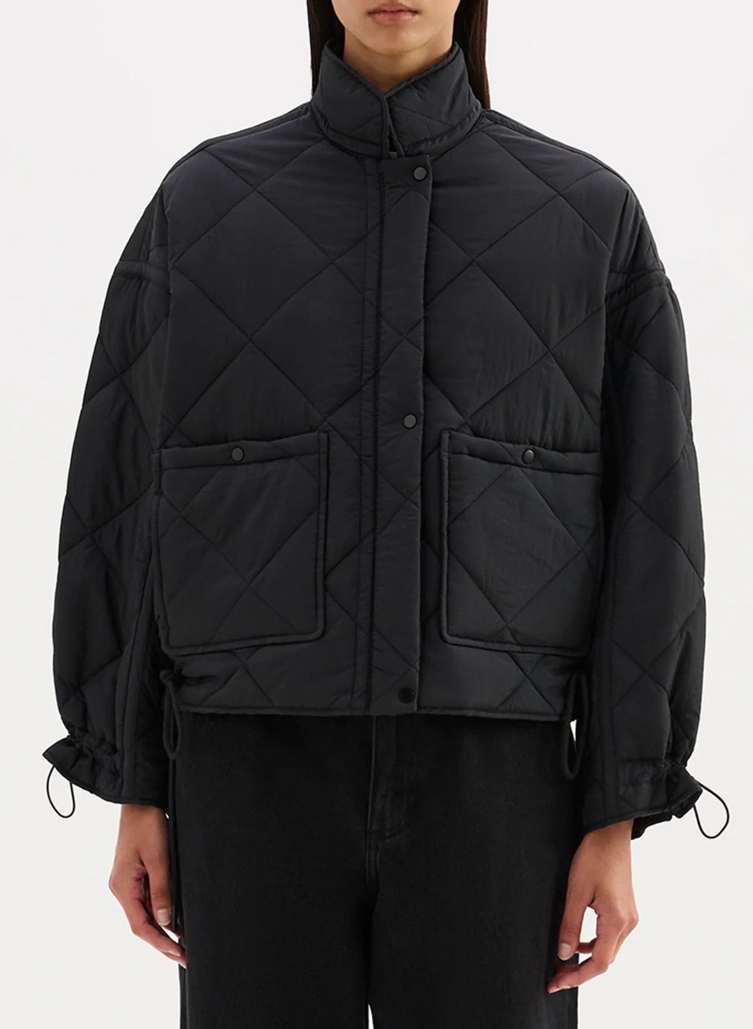 Sloane Puffer Jacket - Black