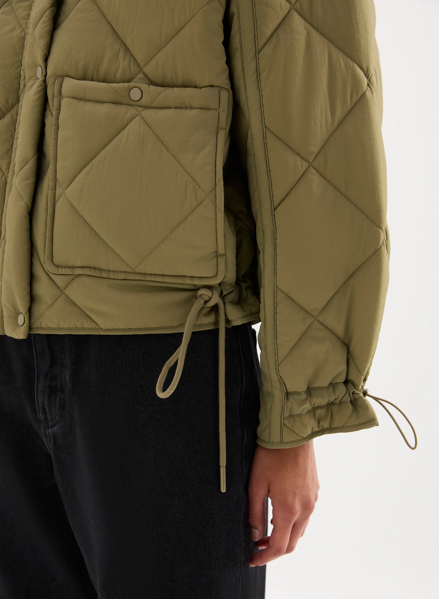 Sloane Puffer Jacket - Sage