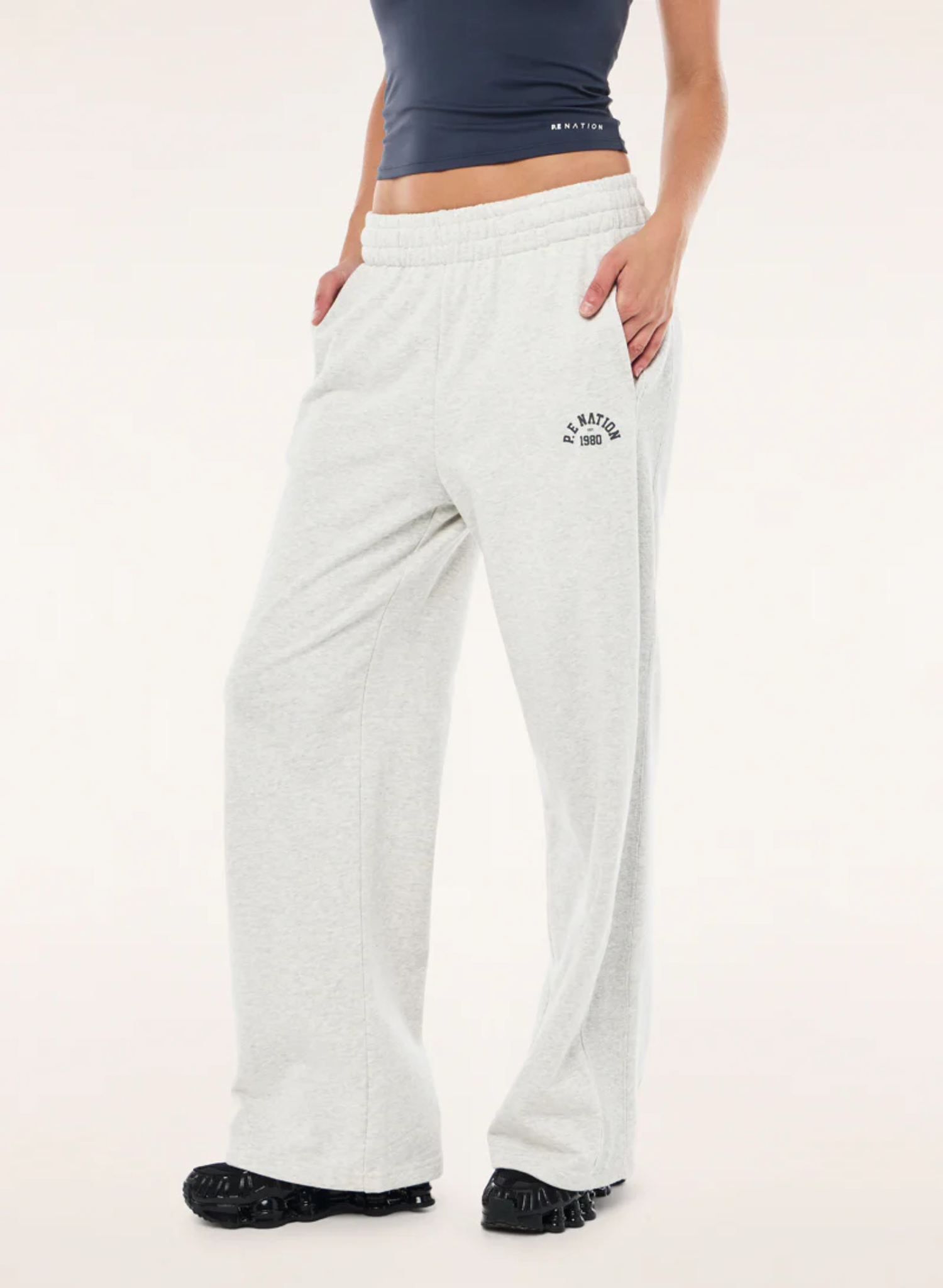 Swerve Trackpant in Grey Marle
