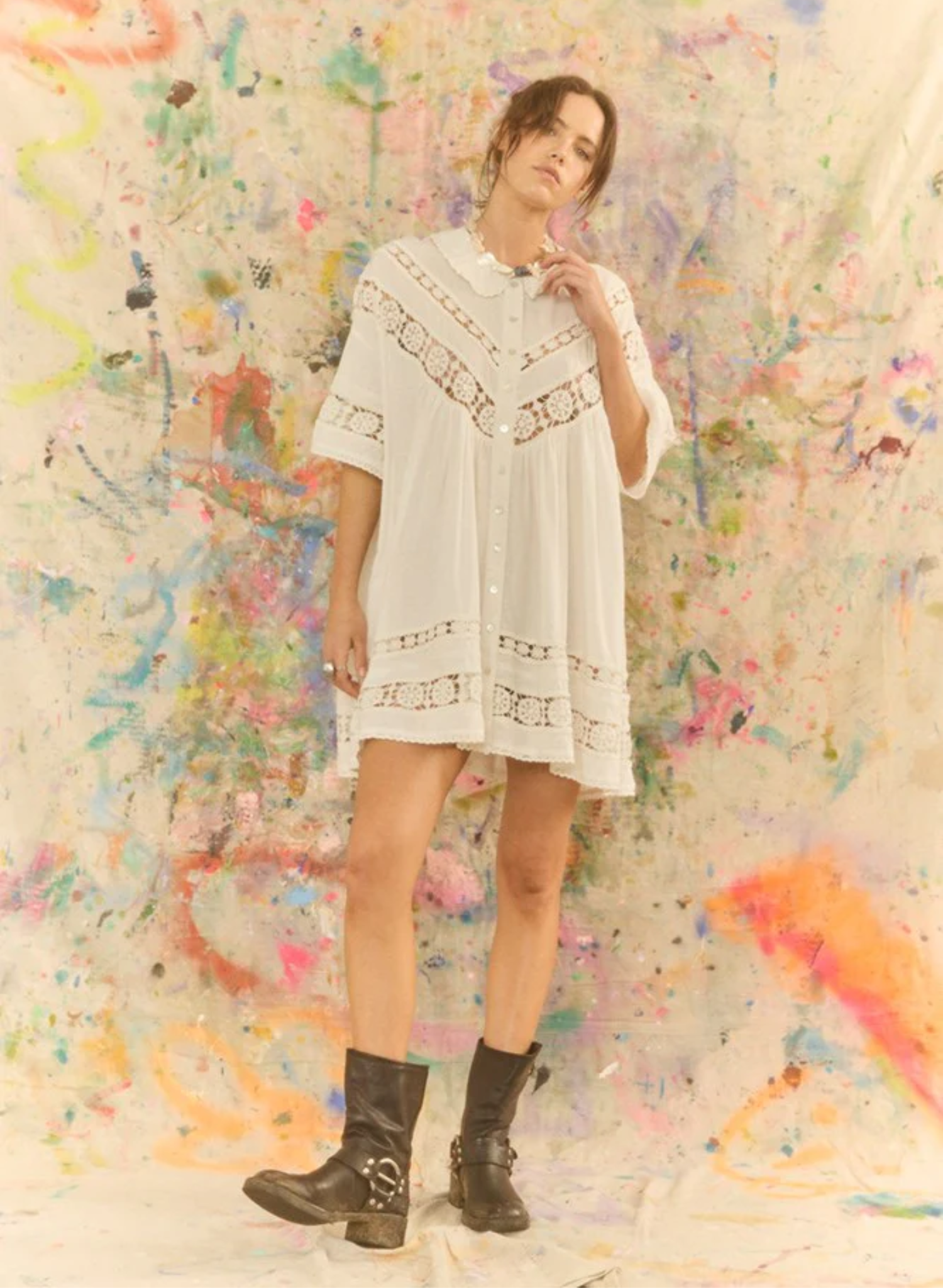 Tessera Nola Button Down Dress