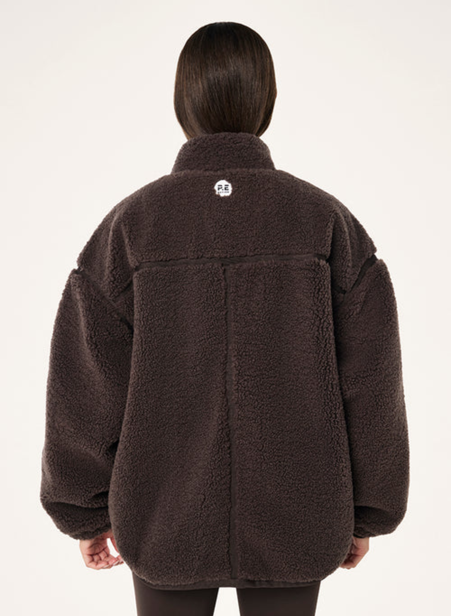 Surge Teddy Jacket in Coffee