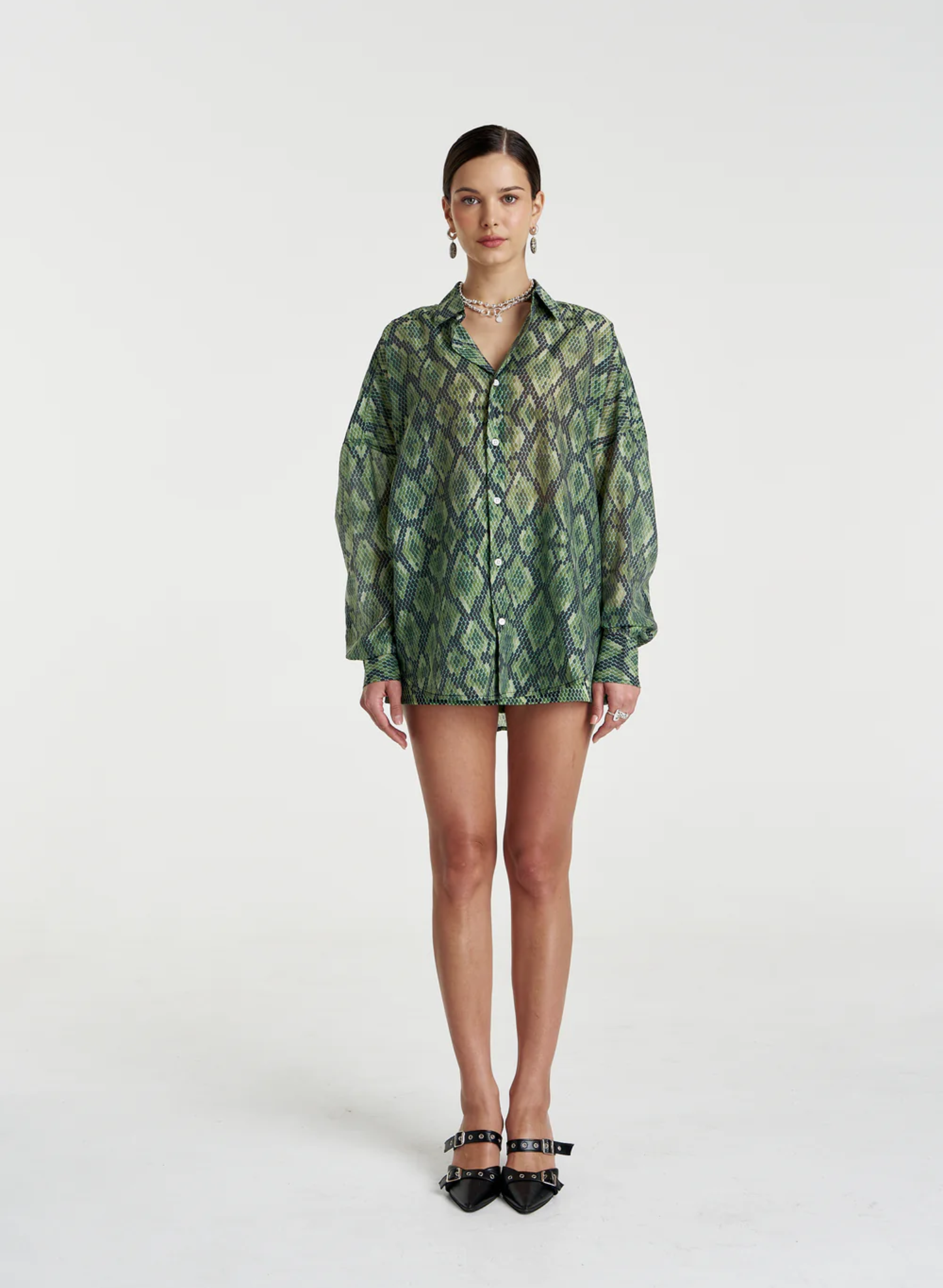 Sheer LS Shirt - Viper