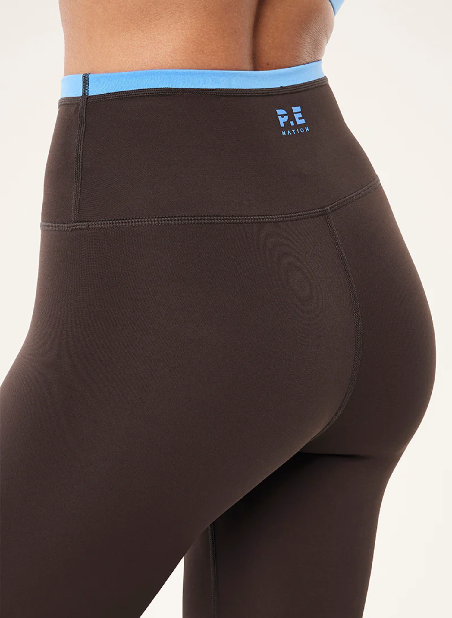 Vita 7/8 legging in coffee & marina