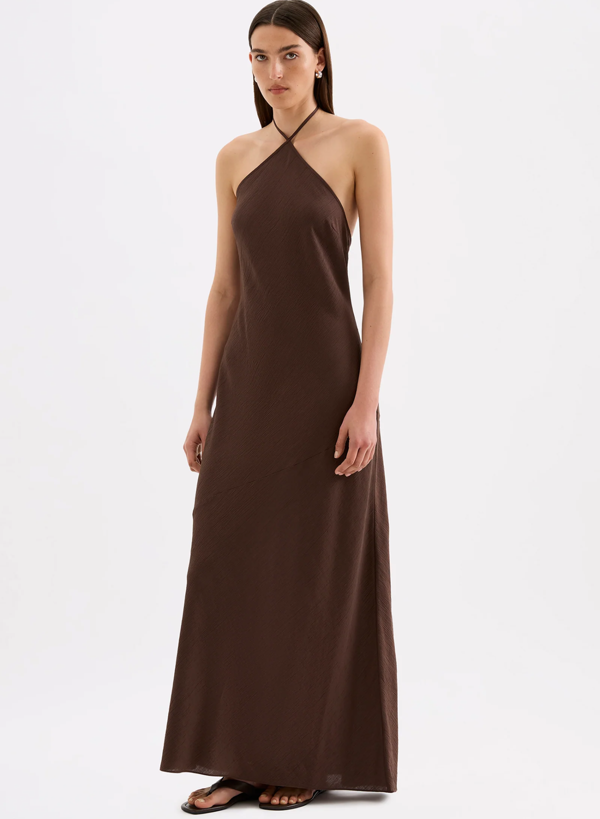 Waylon Maxi Dress - Chocolate
