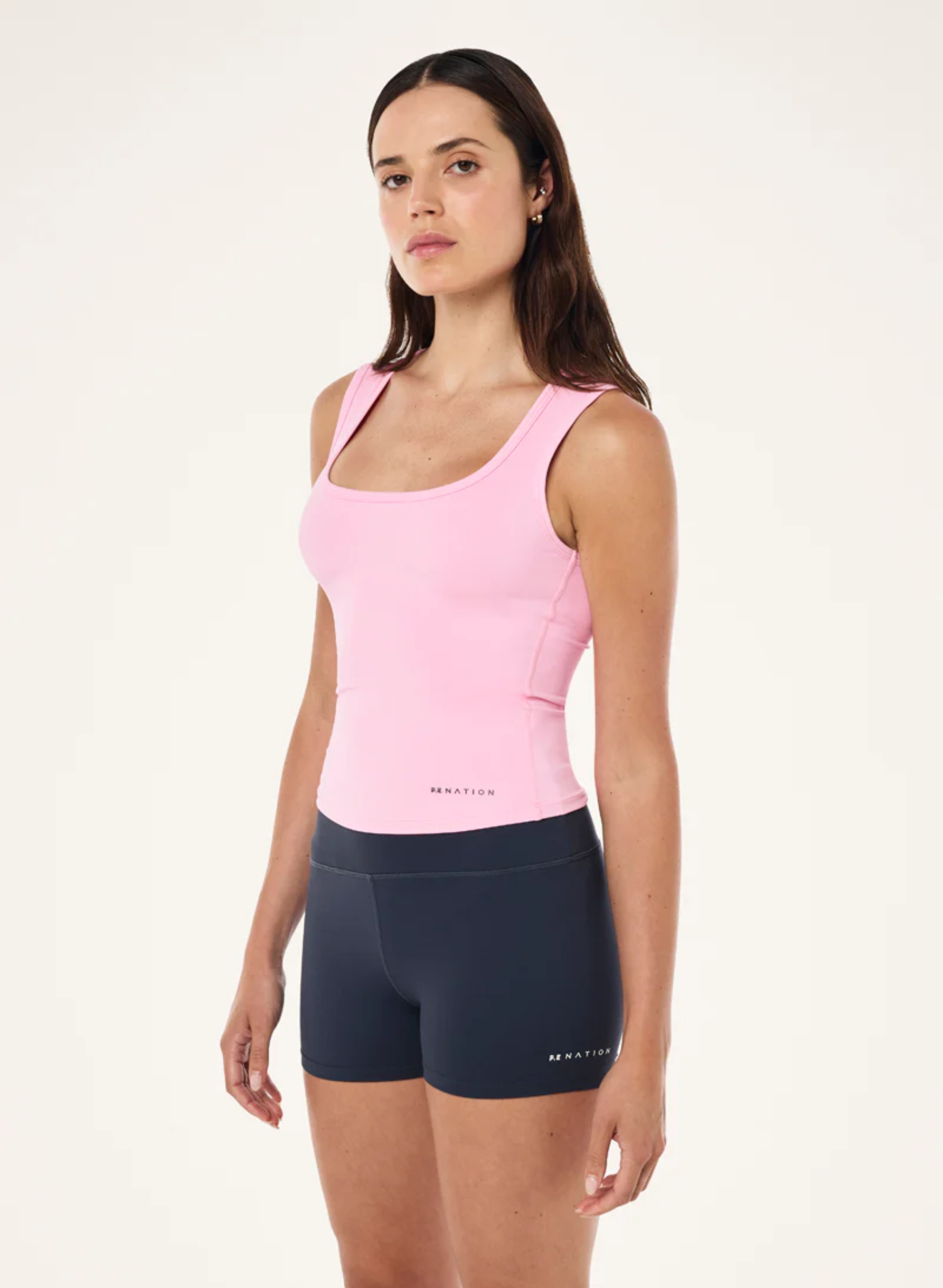 Refine Scoop Tank in Prism Pink