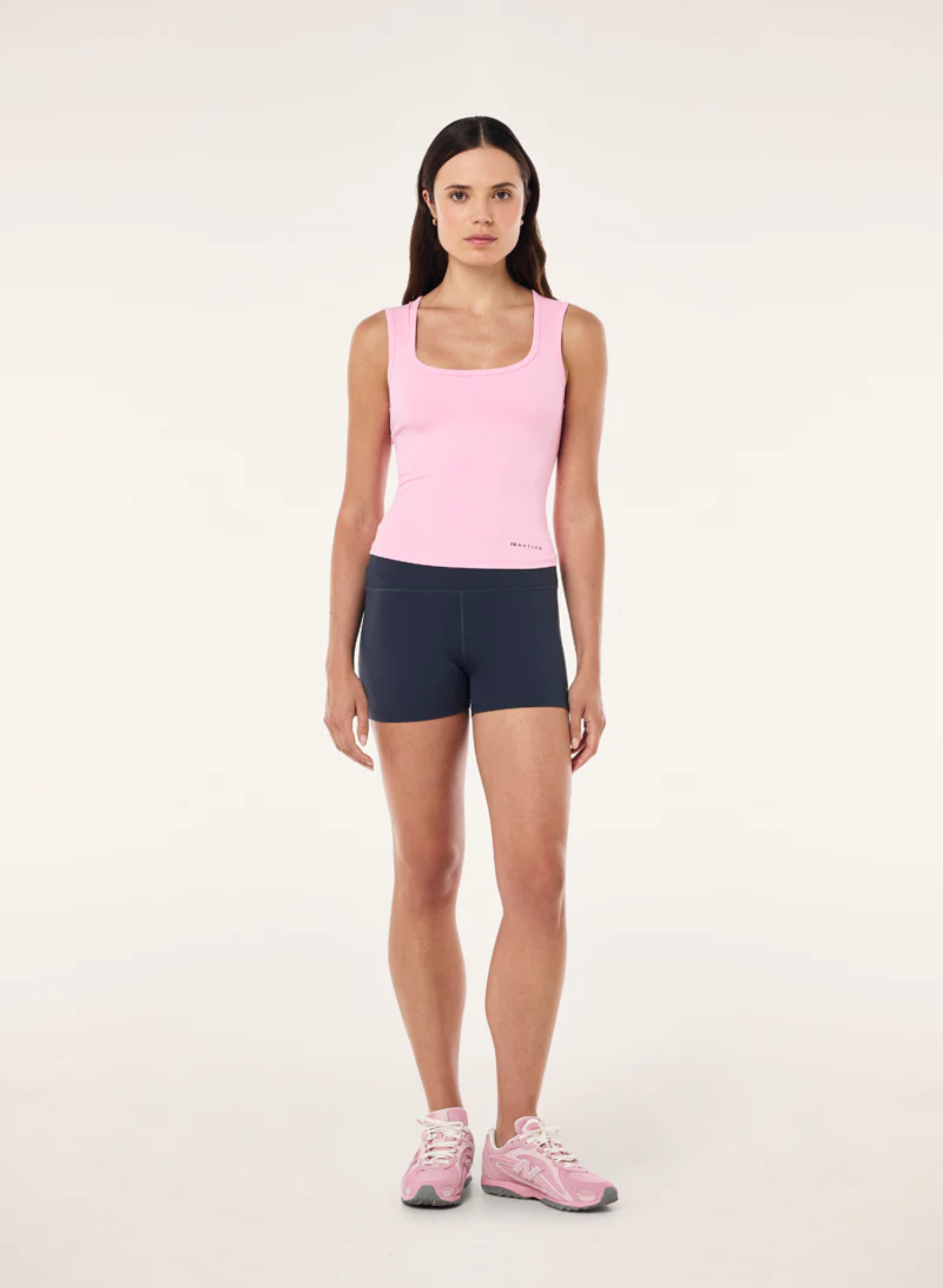 Refine Scoop Tank in Prism Pink